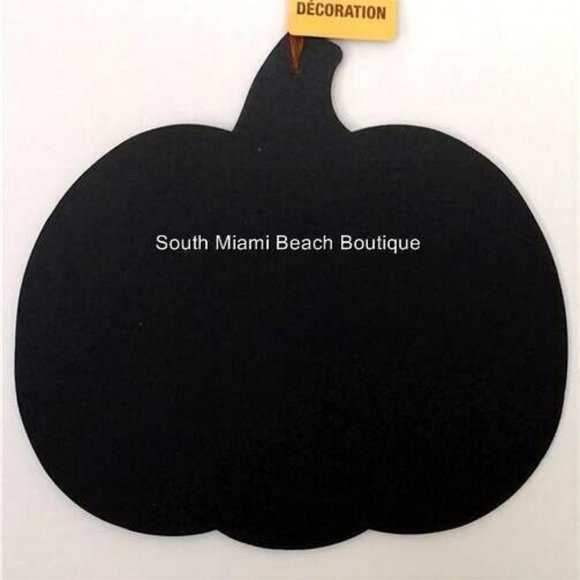 HARVEST BLESSINGS Thanksgiving Pumpkin Fall Door Wall Sign Plaque Halloween - Picture 4 of 4